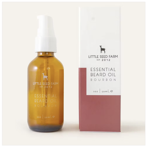 Mens Bourbon Beard Oil